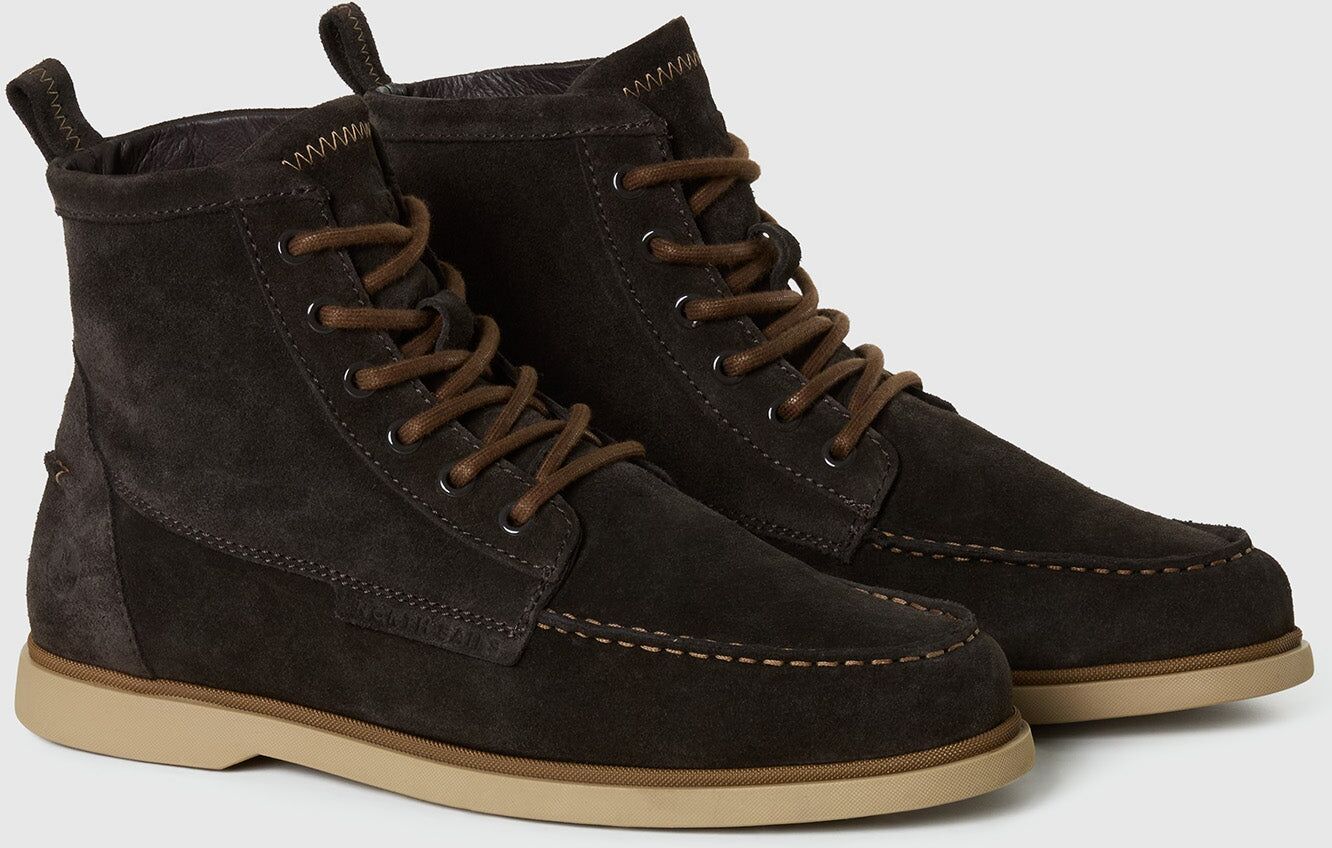 North Sails Wildleder-Deck-Schuh Coffee 42