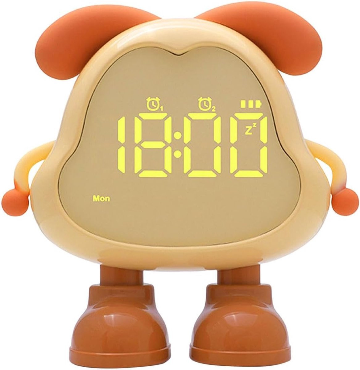 Digitale kinderwekker met nachtlampje en slaaptrainer voor de slaapkamer