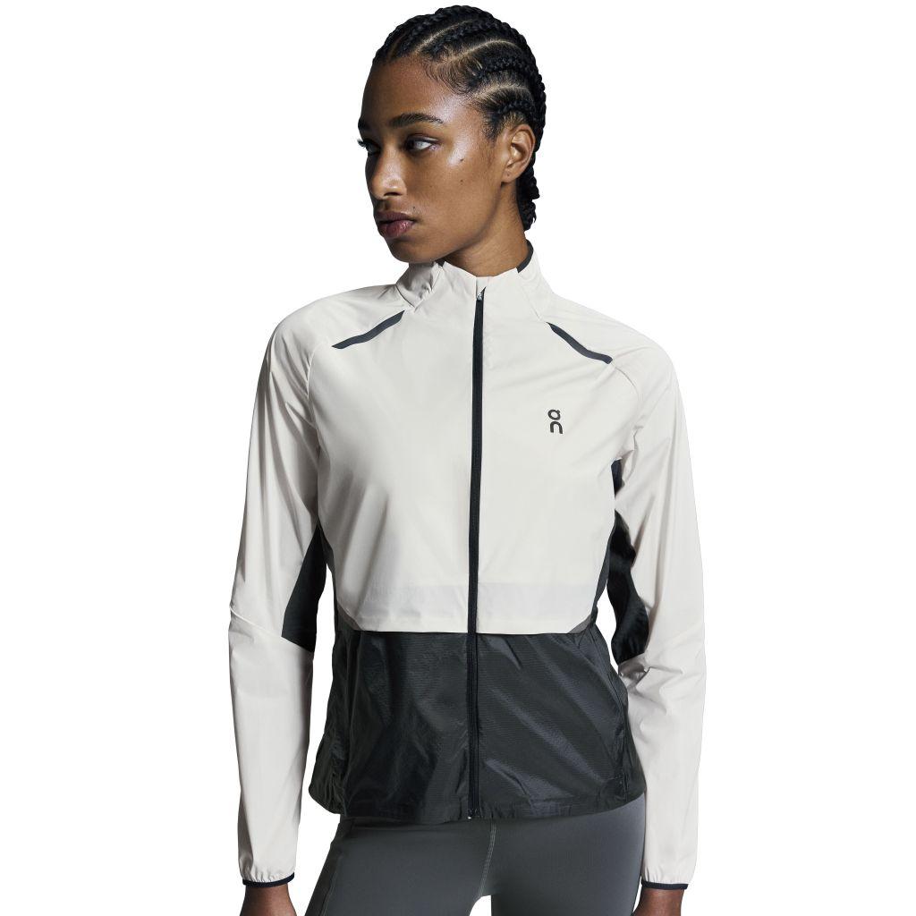 On Damen Weather Jacket weiß