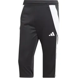 Adidas, Herren, Sporthose, TIRO24 3/4PNT (S), Schwarz, Mehrfarbig