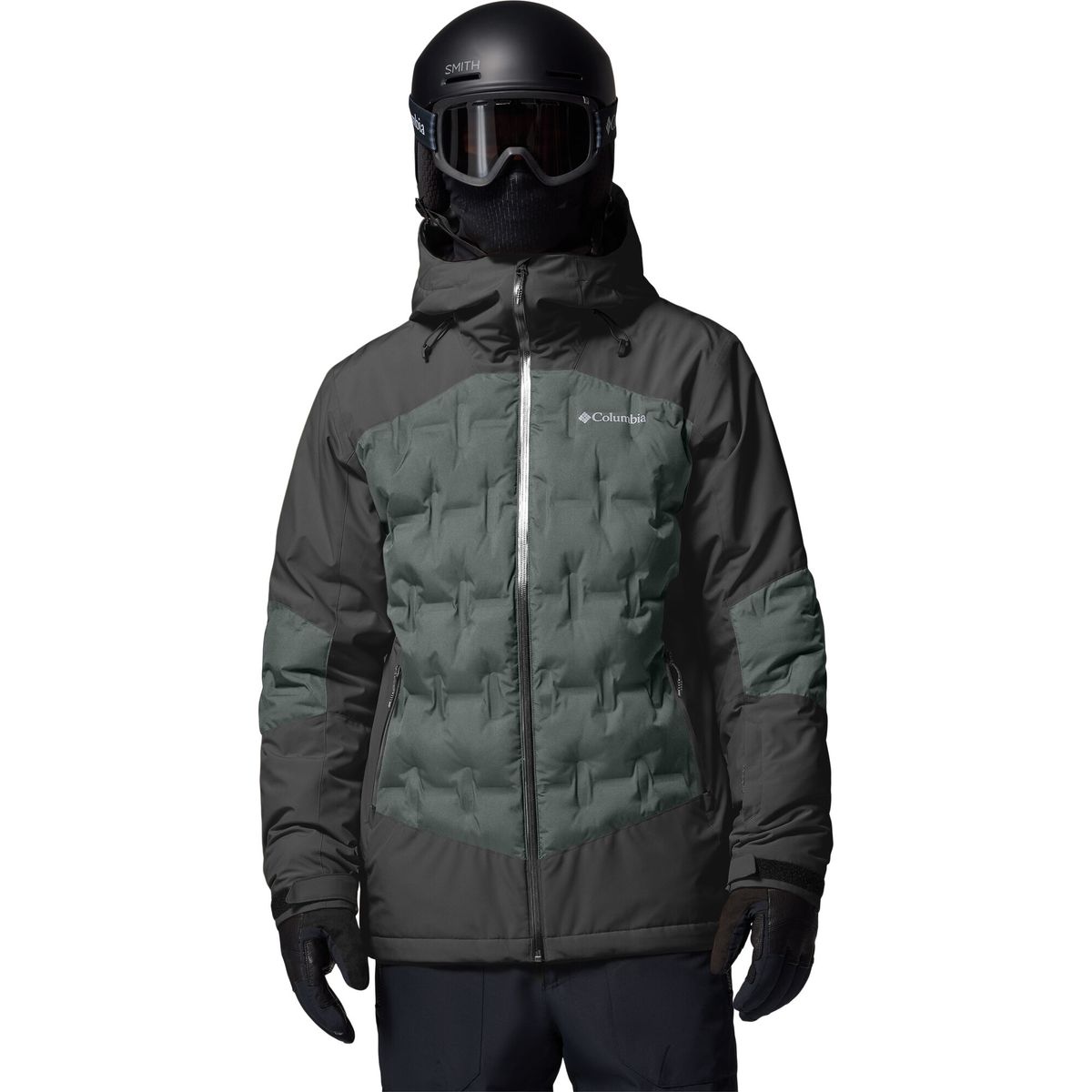 Columbia Men’s Alpine Break II Waterproof Insulated Ski Jacket shark, sedona sage (011) L 219031-2190311-011-L