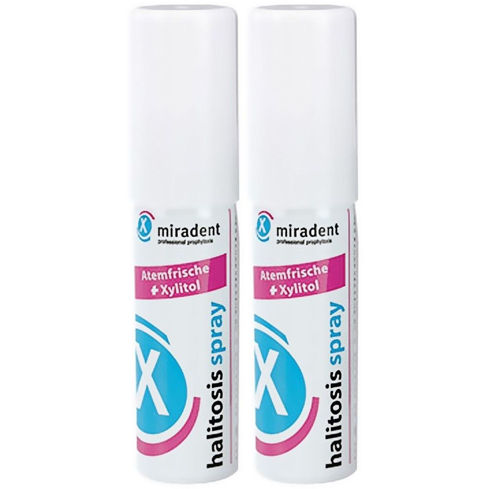 Miradent Halitosis x2 2x15 ml Spray