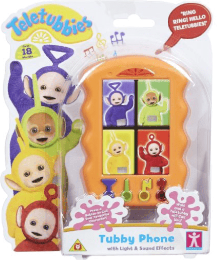 Teletubbies: Tubby Phone for Children Aged 18 Months and Over - Character Options