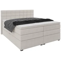 Boxspringbett Fano Sandfarben ca. 160x200cm