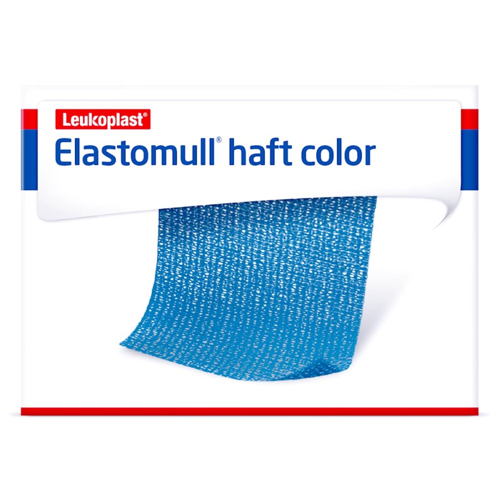 BSN medical GmbH Elastomull haft 4mx8cm 72207-04 blau Fixierbinde 03393193