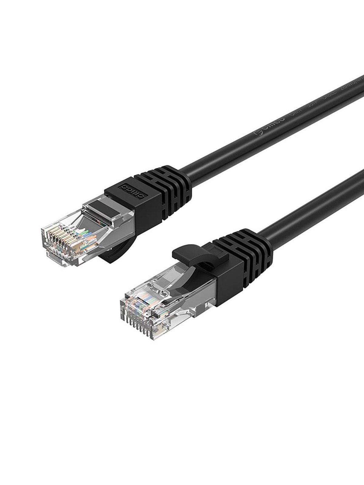 ORICO PUG-C6 CAT6 1000Mbps RJ45 Ethernet Network Cable Internet LAN Round 5m - Black
