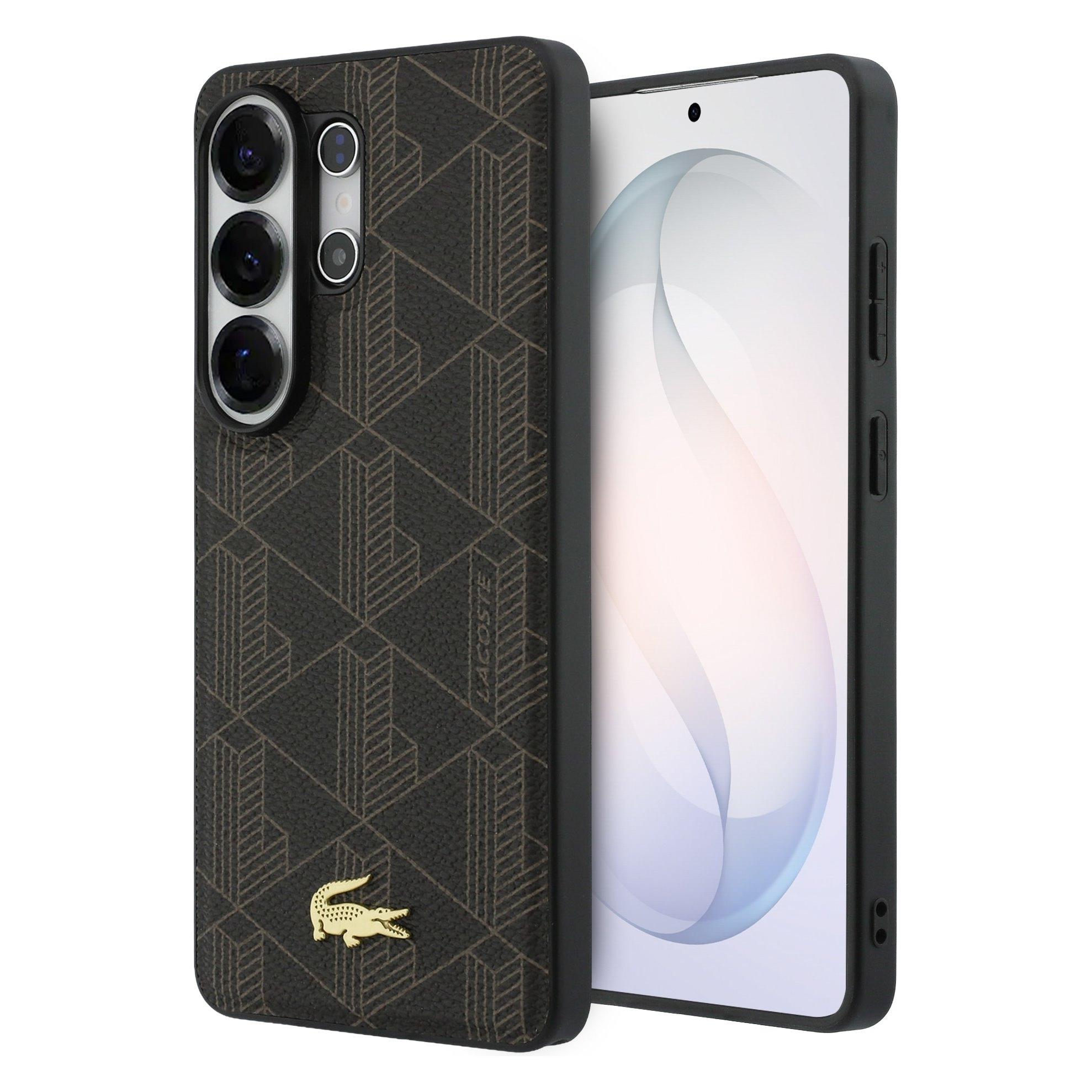 Lacoste Case PVC Monogram The Blend MagSafe for Samsung Galaxy S26 Ultra brown (Samsung Galaxy S26 Ultra) (LCHMS26LPBSMW)