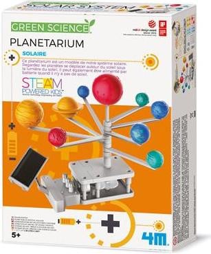 4M Zonnestelsel Planetarium Bouwset - Educatief speelgoed met motor