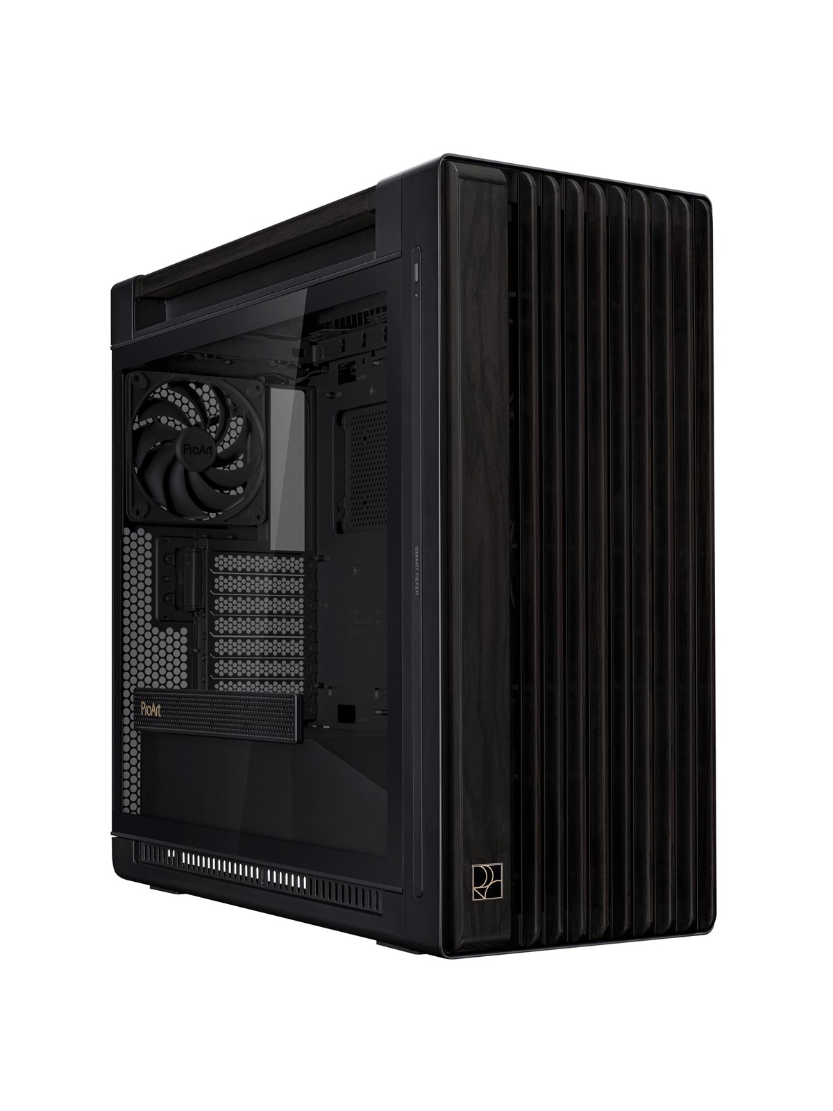 ASUS ProArt PA602 Wood TG Panel - Gehäuse - Fulltower - Schwarz