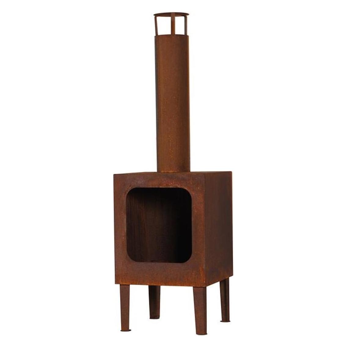 Markone Gartenkamin 200-3 (Rost): 35 x 35 x 115 cm (52317586)