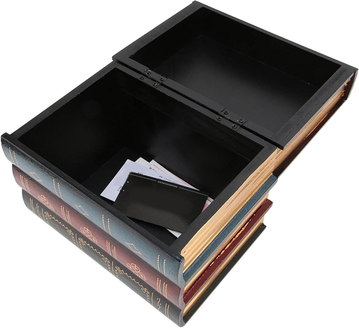 Nep Boek Opbergdoos - Decoratieve Boek Box met Realistisch Vintage Uiterlijk voor Woonkamer Decoratie