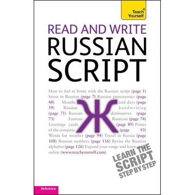 Read and Write Russian Script: Teach yourself, Taschenbuch von Daphne West, Hodder Education, 978-1-4441-0392-2