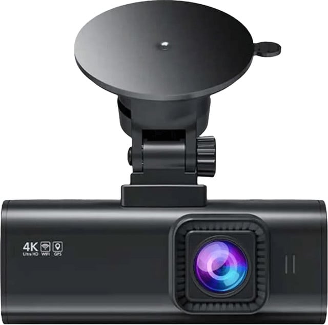 Redtiger F7NT 4K Dashcam met Touchscreen, Wifi en GPS, 2 Kanalen, 64GB