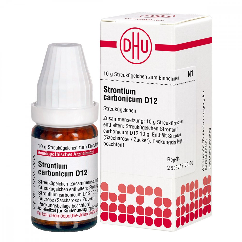 DHU-Arzneimittel GmbH & Co. KG Strontium Carbonicum D12 Globuli 02123103