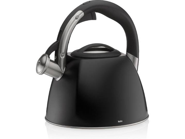 Fluitketel\, Zwart\, 2.4 L - Kela Vitus