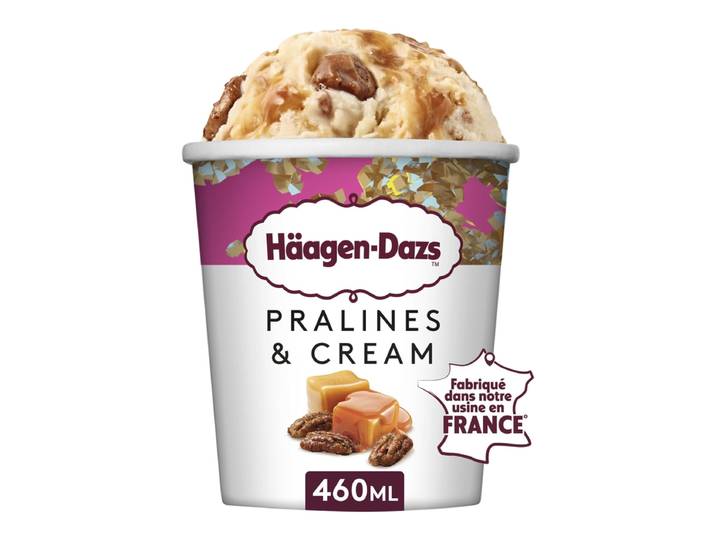 Häagen-Dazs Crème glacée crème pralinée 400 g