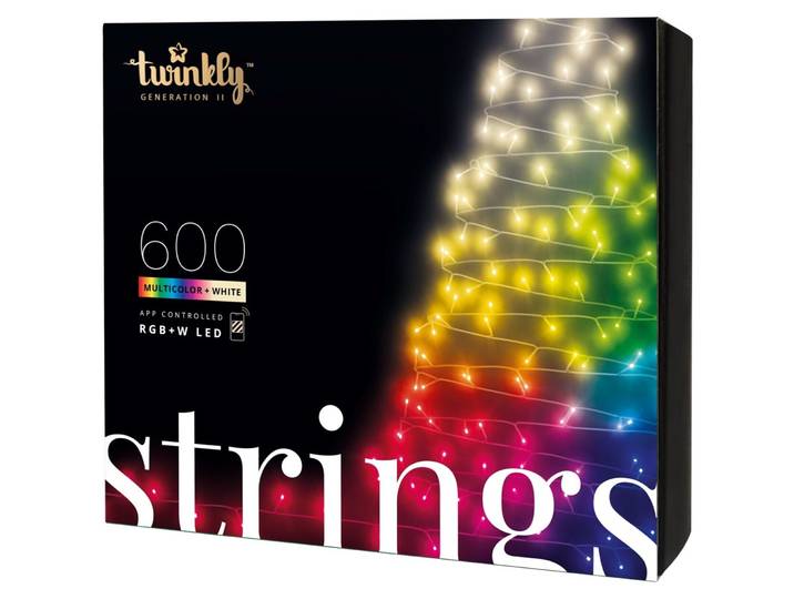 Twinkly Lichterkette STRINGS Kunststoff - Farbe: Grün/Schwarz