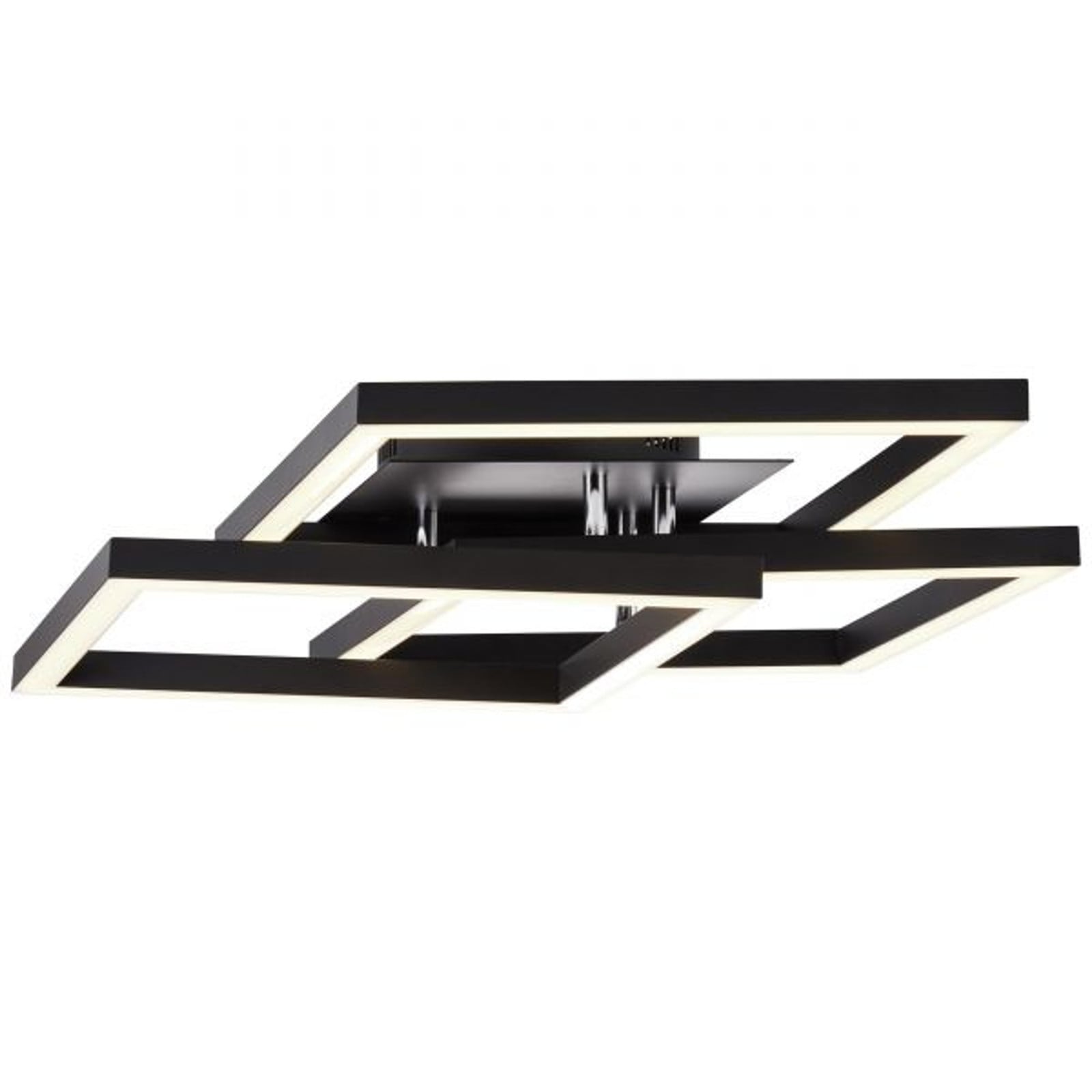 Brilliant Kjorn LED plafondlamp, 3-lichts, zwart