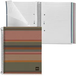 MIQUELRIUS Eco Design Collegeblock DIN A5 liniert bunt