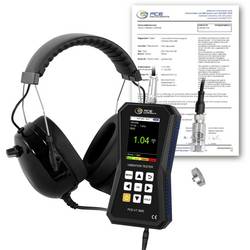 PCE Instruments Schwingungsmesser PCE-VT 3850-ICA inkl. ISO-Zertifikat externen Sensor & Kopfhörer Software Speicher