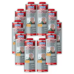 10x Additiv LIQUI MOLY 21317 Anti-Bakterien-Diesel-Additiv Kraftstoff Biozid 1 Liter