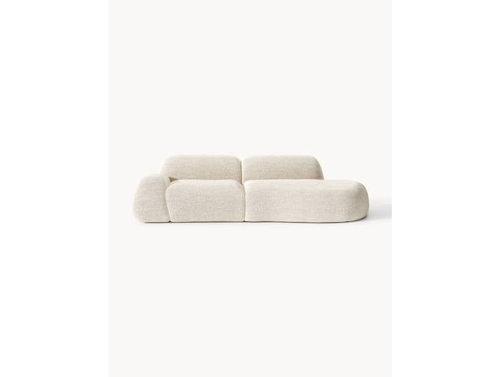 Modulare Bouclé-Ottomane Wolke (3-Sitzer)