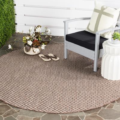 SAFAVIEH Courtyard Judi Indoor/ Outdoor Patio Backyard Rug