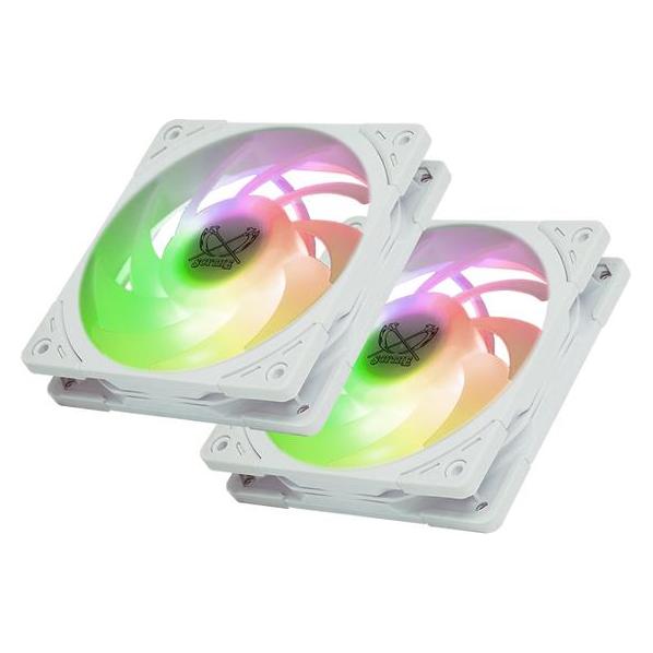 Scythe Mugen 6 Dual Fan White ARGB Edition (weiss, 120 mm) (154 mm) (SCMG-6000DWR)