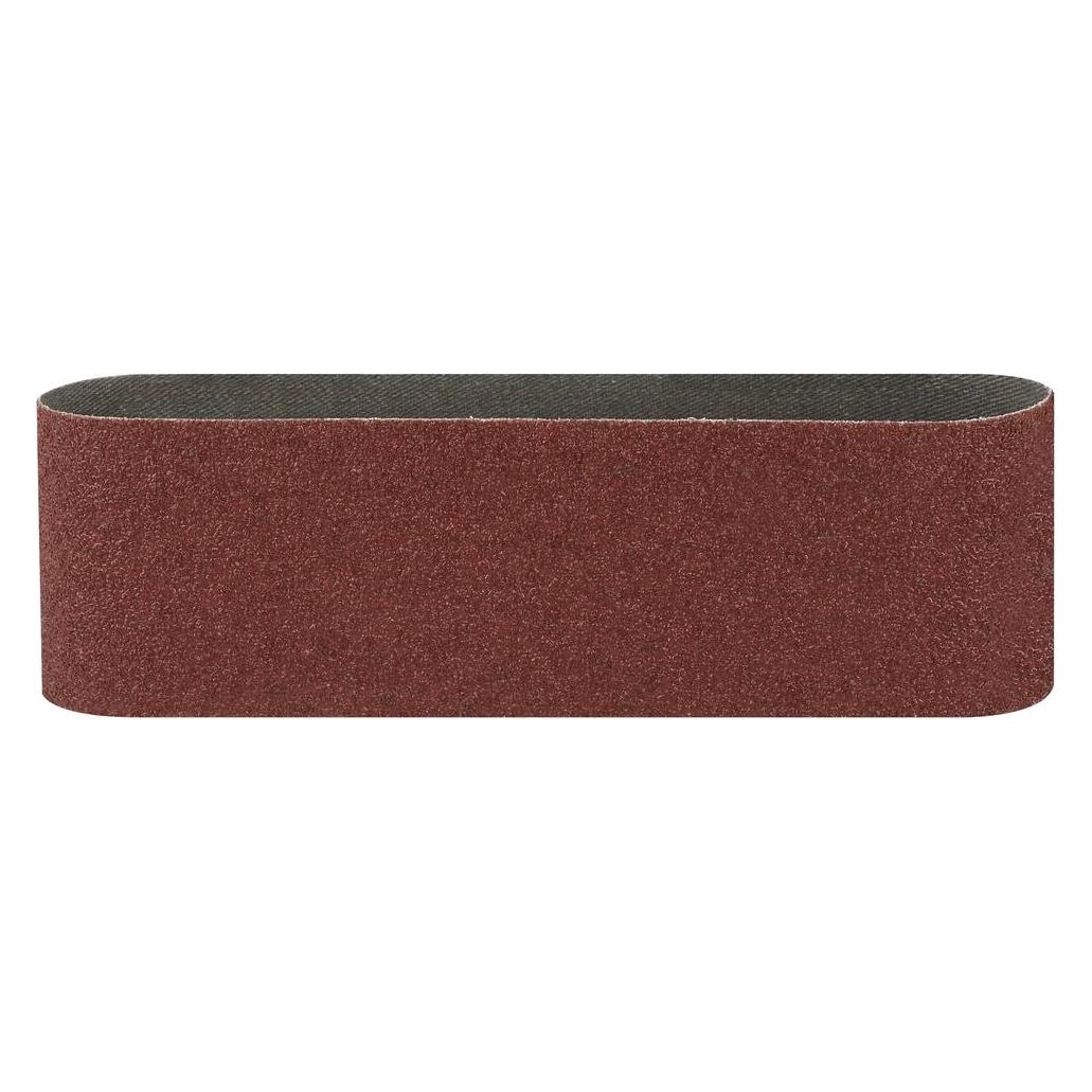 Bosch Zubehör 3tlg. Schleifband-Set für Bandschleifer, rote Qualität K = 40 (40) (2609256198)