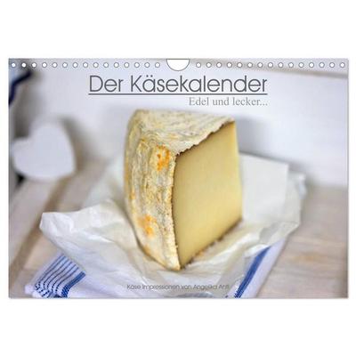 Der Käsekalender Edel und lecker (Wandkalender 2027 DIN A4 quer), CALVENDO Monatskalender