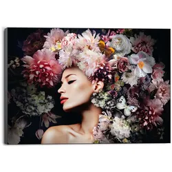 Bild LUXURY FLOWERS (BHT 140x100x3,10 cm) - bunt - BHT 140x100x3,10 cm