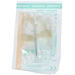 VENOFIX Safety Venenpunkt.19 G 1,1x19mm 30cm creme 1 St