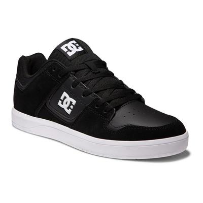 Skateschuh DC SHOES "DC Cure", Herren, Gr. 6(38), schwarz, Obermaterial: Leder [Kuh] / Futter: Textil / Außensohle: Gummi, Schuhe