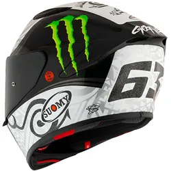 Suomy, Motorradhelm, Casque intégral Track-1 Bagnaia hiver Test Monster Replica (XS)