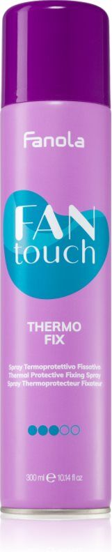 Fanola FAN touch spray fixateur pour protéger les cheveux contre la chaleur 300 ml