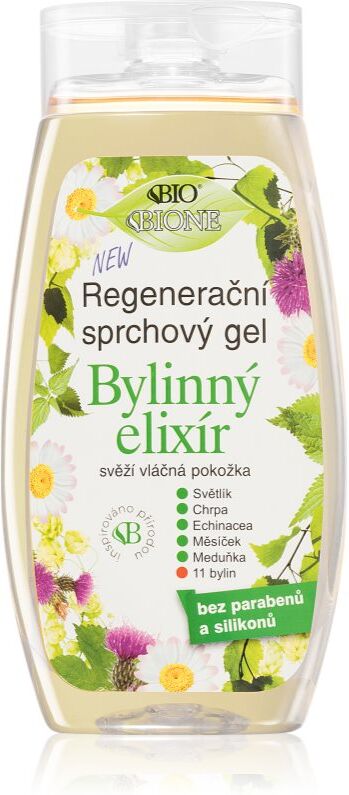 Bione Cosmetics Herbal Elixir gel douche régénérant 260 ml