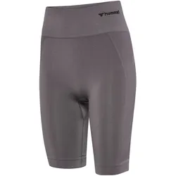 hummel, Damen, Sporthose, Tif (XS), Grau, Schwarz