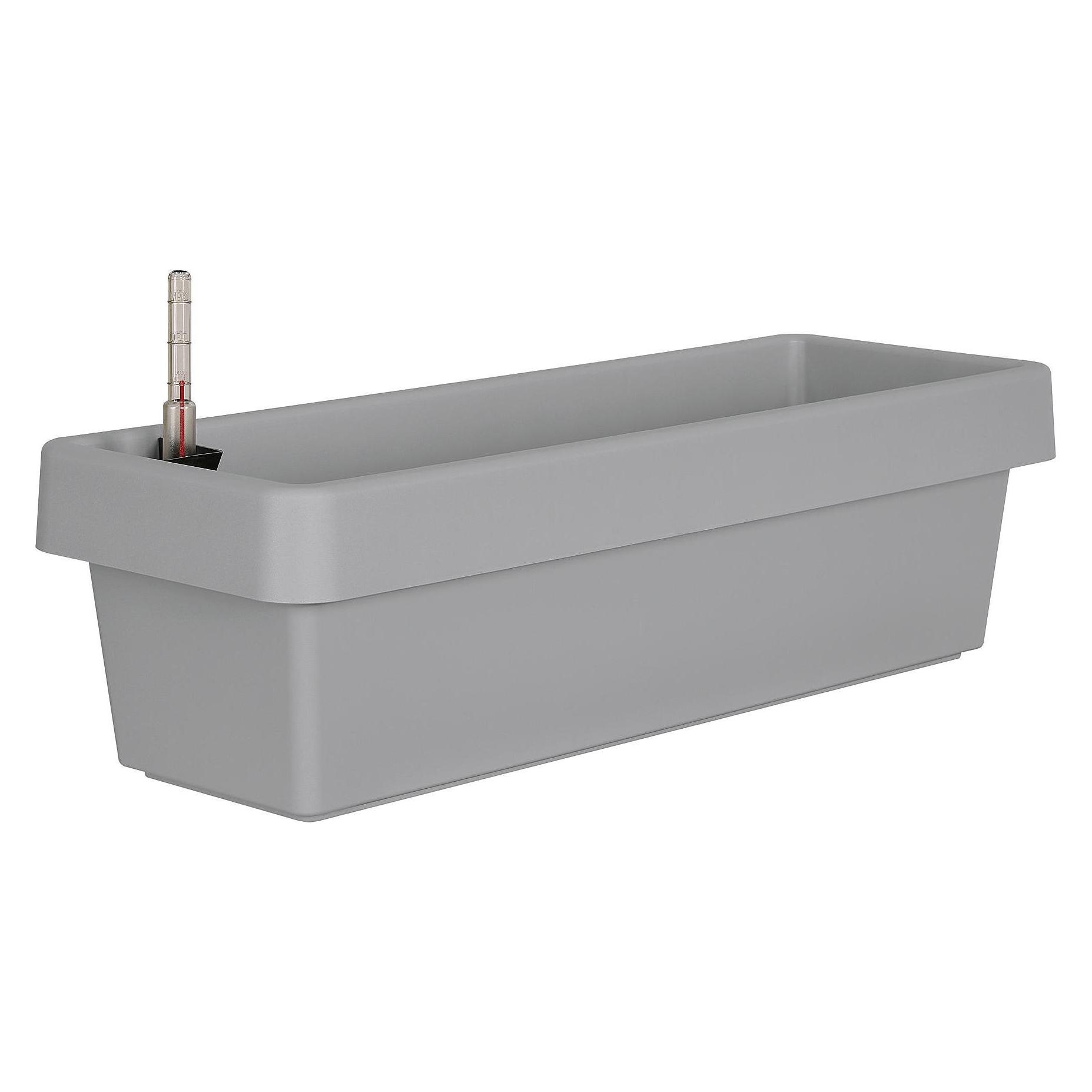 Geli Blumenkasten Viva 60 grau (58.60 x 21.20 x 17.10 cm) (GELI) Mindestbestellmenge: 5 Stück
