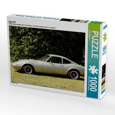 CALVENDO Puzzle Opel GT | 1000 Teile Lege-Größe 64x48cm Foto-Puzzle für glückliche Stunden