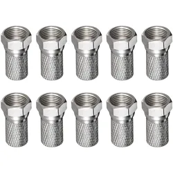 100x F-Stecker 7mm (breite Ausführung)