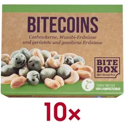 BiteBox 10x Nussmischung »Bitecoins« 55 g