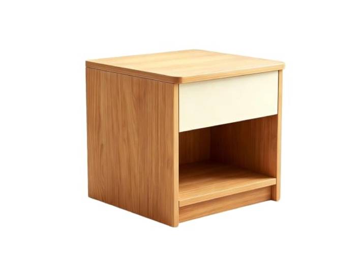 Nachttisch Mit Schubladen Und Beistelltisch Offenem Ablagefach Holz Praktische Ablage Und Moderner Stauraum Für Schlafzimmer, Wohnzimmer Studentenwohnheim(#C)