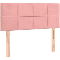 vidaXL, Boxspringbett, Pasonberg (Block mit Quadraten) (80 x 200 cm)