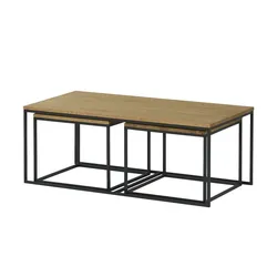 Couchtisch 3er Set   ¦ holzfarben ¦ Maße (cm): B: 60 H: 45