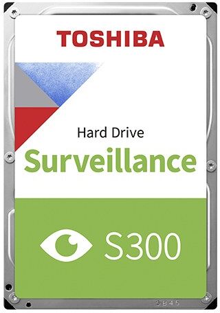 Toshiba S300 Surveillance 3.5" Internal Hard Drive 5400 RPM SATA III - 6TB