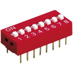 Diptronics DS-08V DS-08V DIP-Schalter Polzahl 8 Standard 1 St.