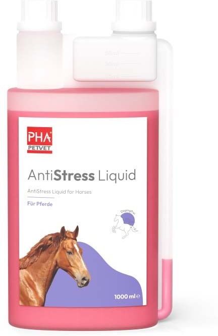 PetVet PHA AntiStress Liquid f.Pferde 1000 ml Lösung