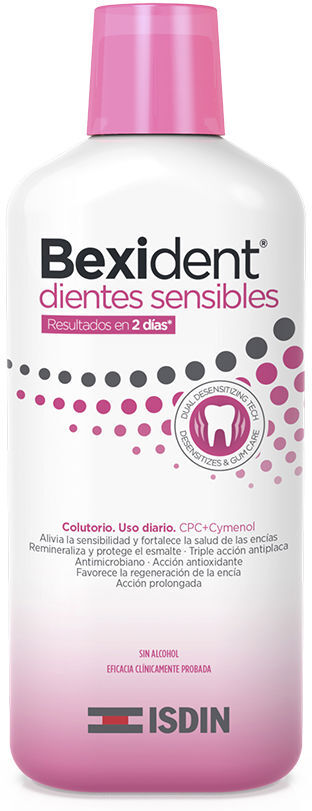 Isdin Bexident Dientes Sensibles colutorio 500 ml
