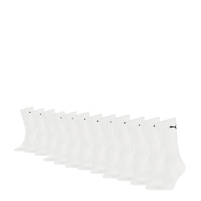 Socken PUMA "PUMA CREW SOCK 12P ECOM", Herren, Gr. 47-49, Sockengröße, weiß, Baumwollmischung, normal, Socken Socken