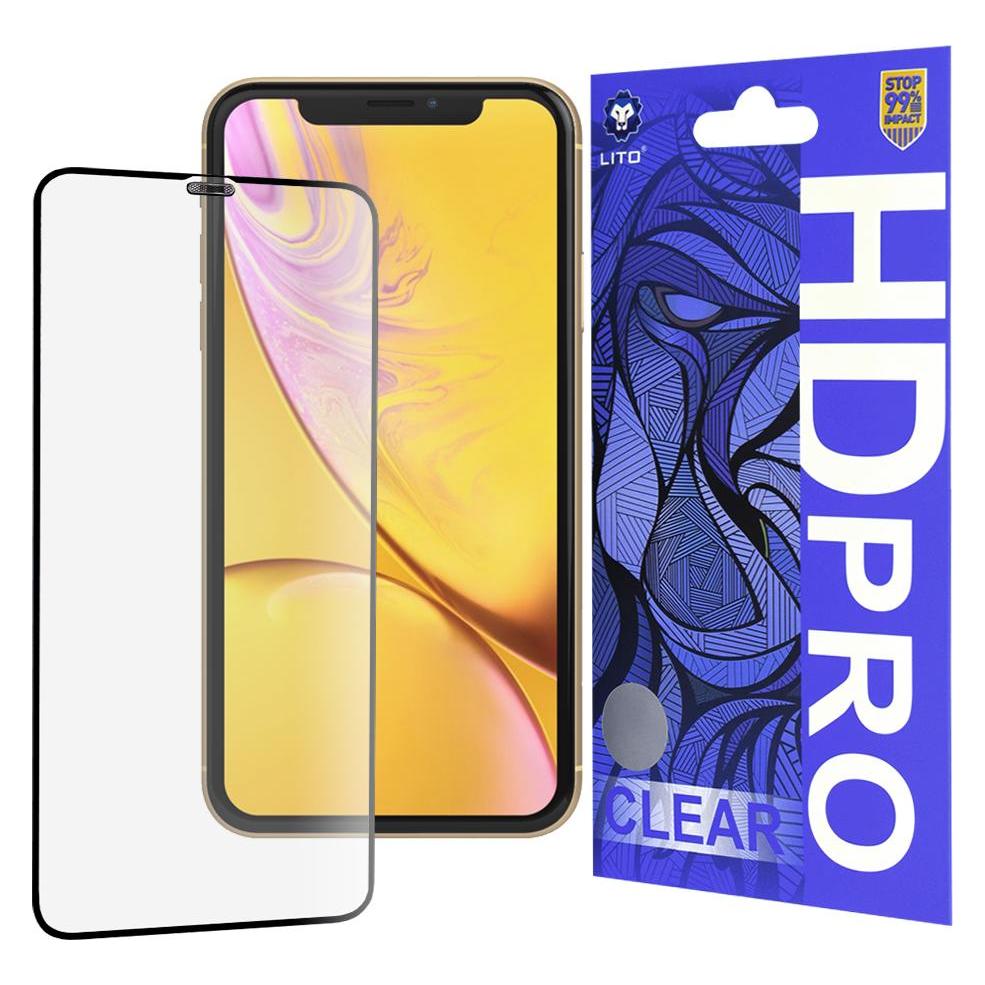 Lito - HD Pro Clear - iPhone XR / iPhone 11 - Black (Apple iPhone 11, Apple iPhone XR) (56355389)